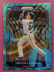2021 Panini Prizm TREVOR LARNACH RC #55 TEAL WAVE PRIZM ROOKIE